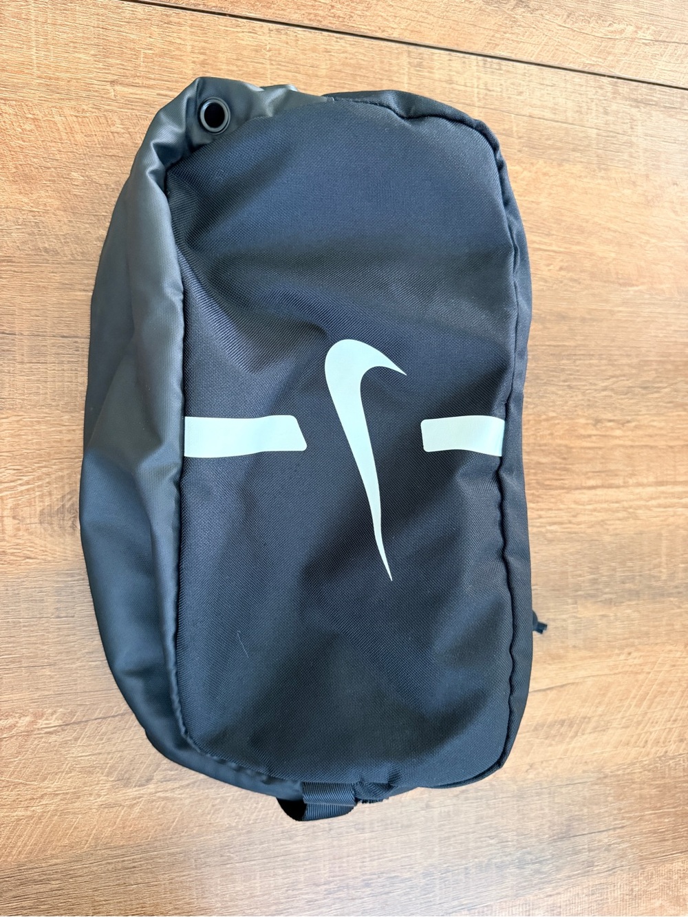 Nike Black Toiletry Bag with White Swoosh
